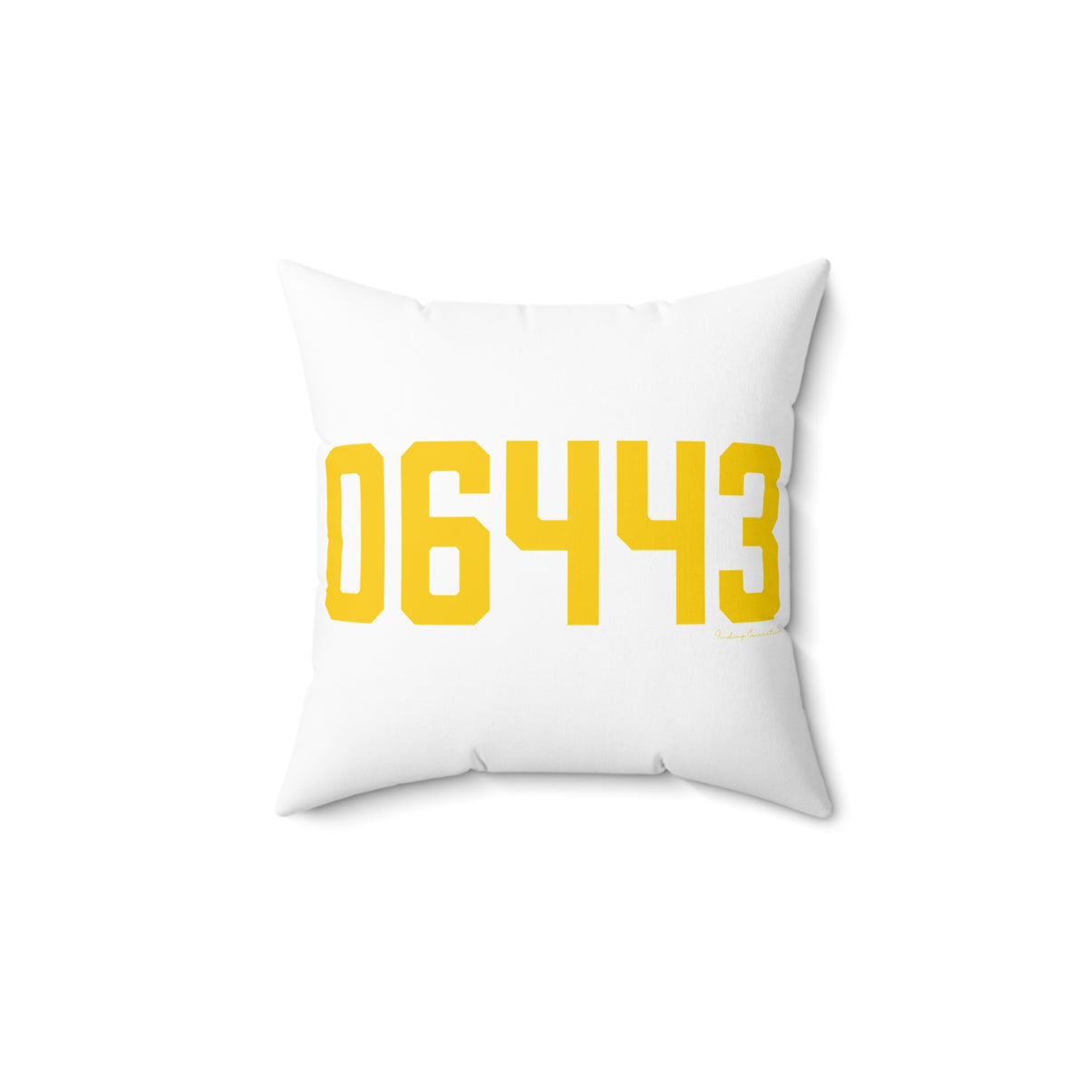 06443 Madison Connecticut Zip Code  Polyester Square Pillow