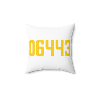 06443 Madison Connecticut Zip Code  Polyester Square Pillow