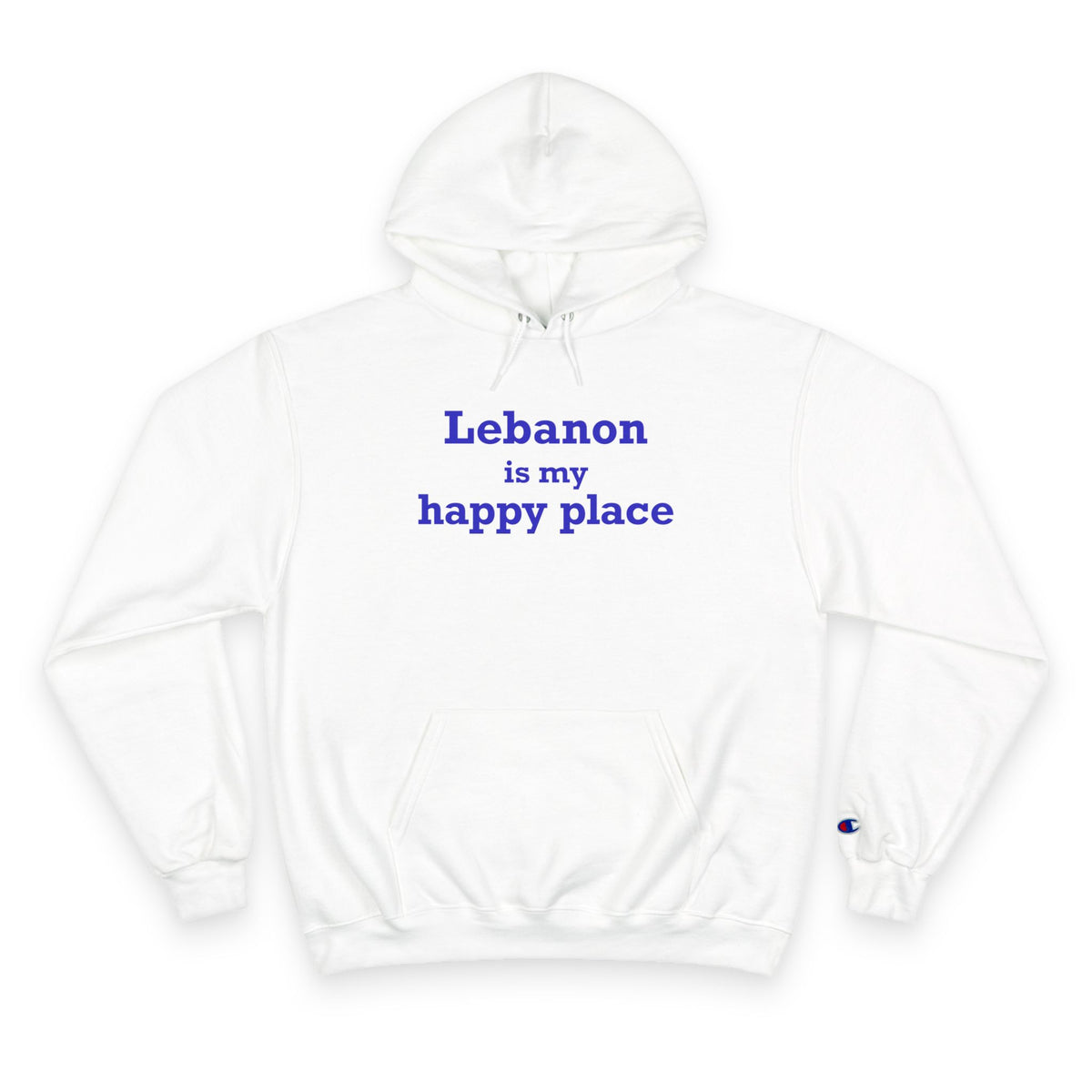 Lebanon is My Happy Place Champion Hoodie