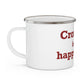 Cromwell is My Happy Place Enamel Camping Mug