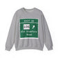 Vintage Merritt Parkway Exit 36 Sign Unisex Heavy Blend™ Crewneck Sweatshirt