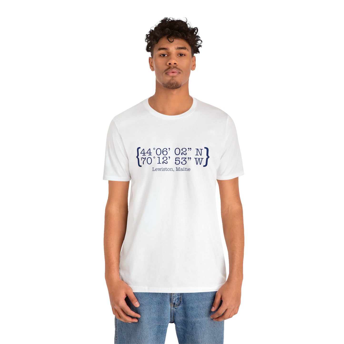 Lewiston Coordinates Unisex Jersey Short Sleeve Tee