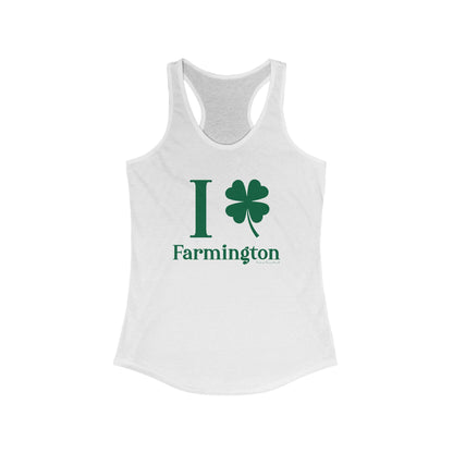 I Clover Farmington Women's Ideal Racerback Tank