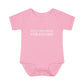 Just a kid from Stratford Infant Baby Rib Bodysuit