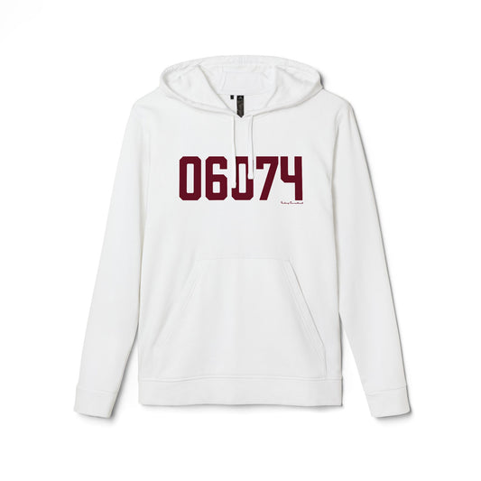 06074 - South Windsor Connecticut Zip Code adidas Unisex Fleece Hoodie