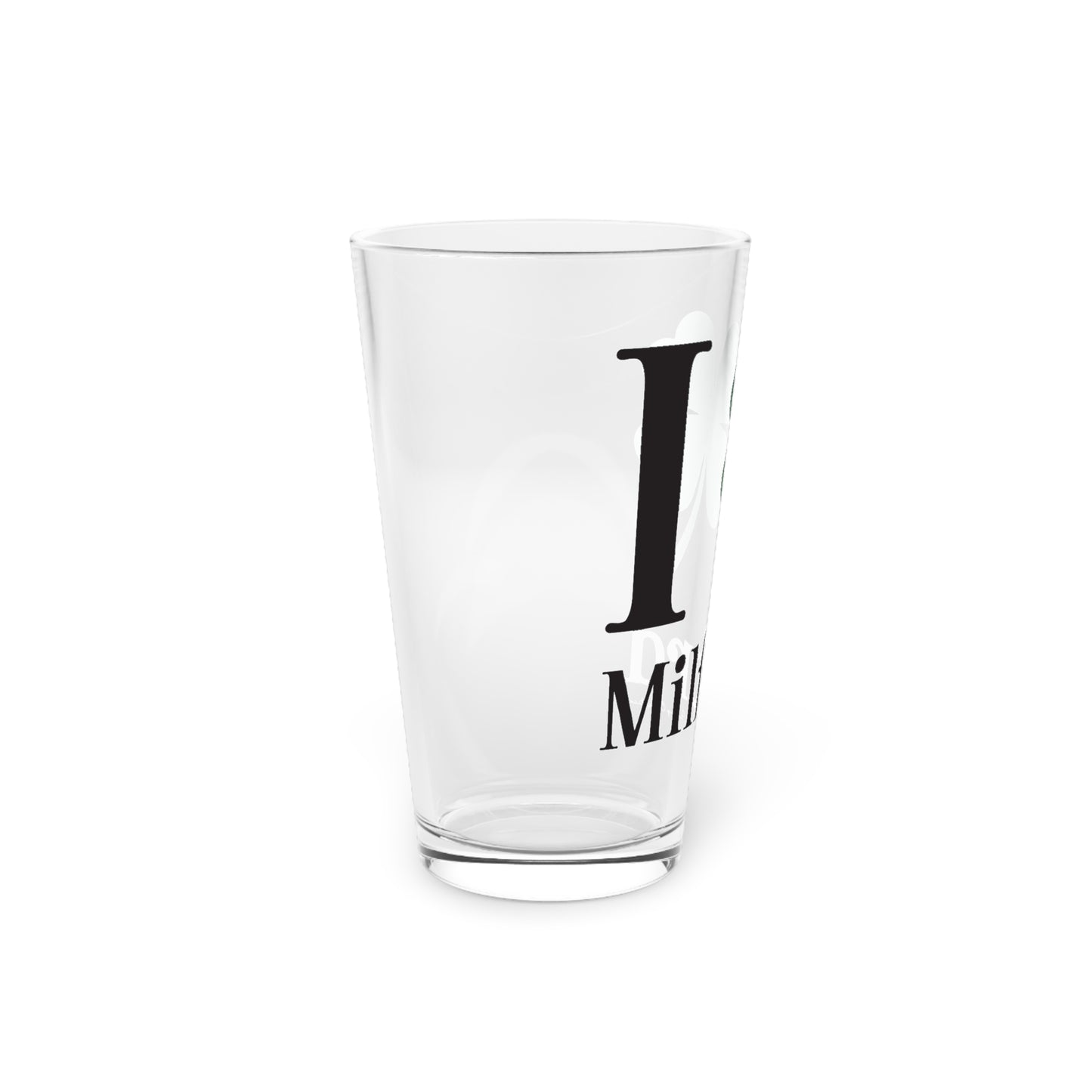 I Clover Milford Pint Glass, 16oz