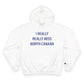 I Really Really Miss North Canaan Champion Hoodie