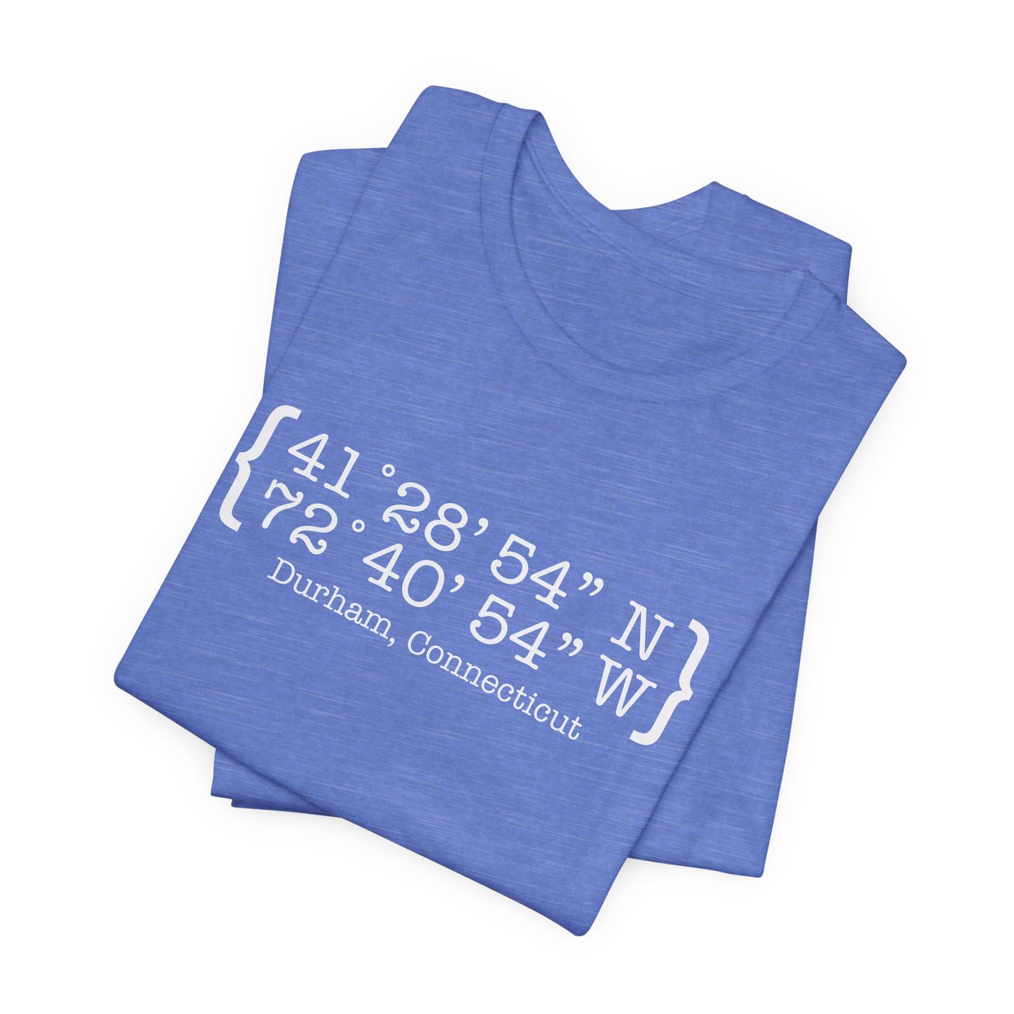 Durham Coordinates Unisex Jersey Short Sleeve Tee