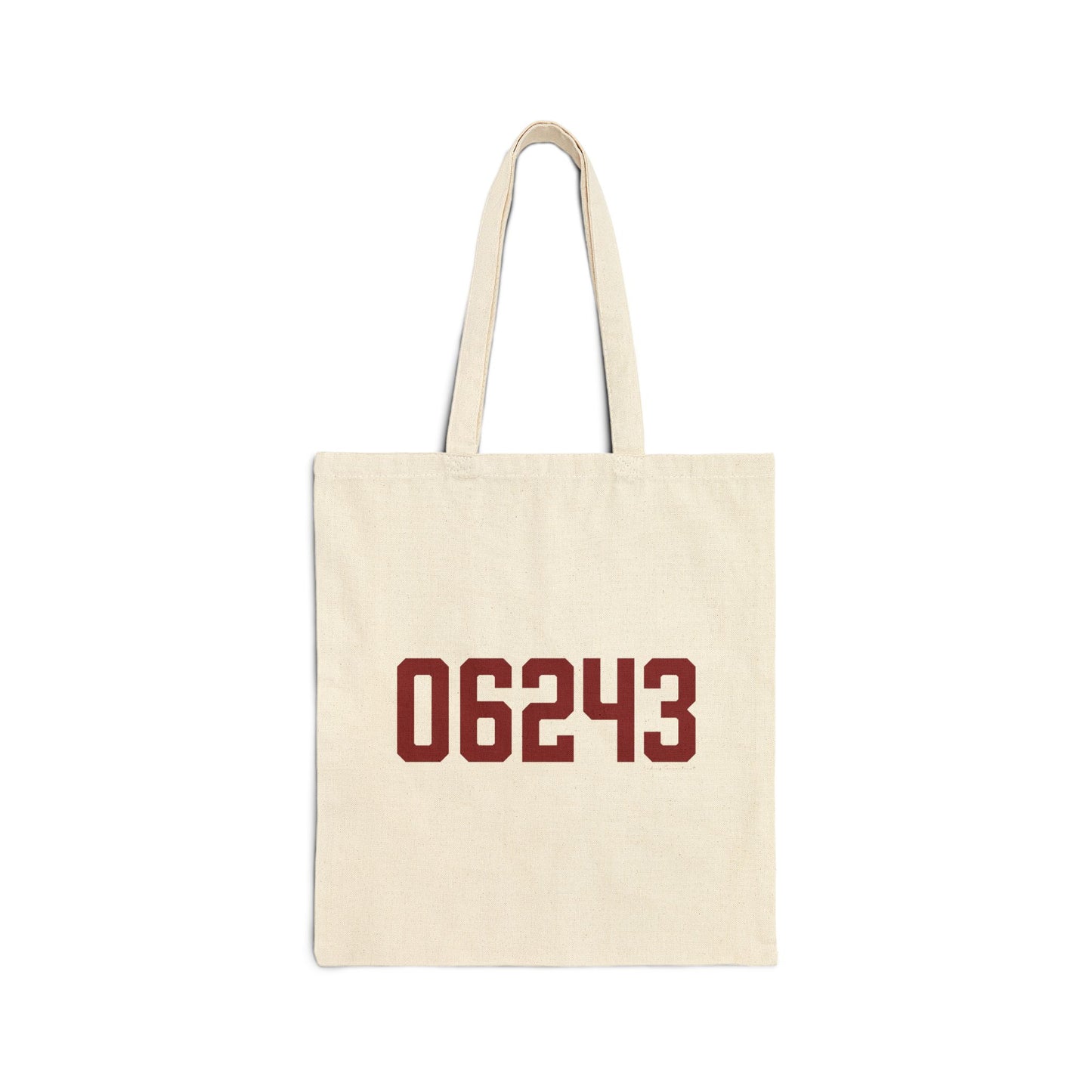 06243 Killingly  Connecticut Zip Code Cotton Canvas Tote Bag