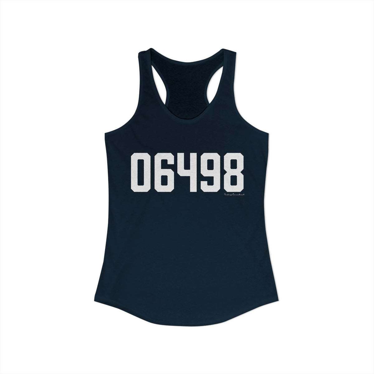 06498 Westbrook CT Zip Code Women's Ideal Racerback Tank Top