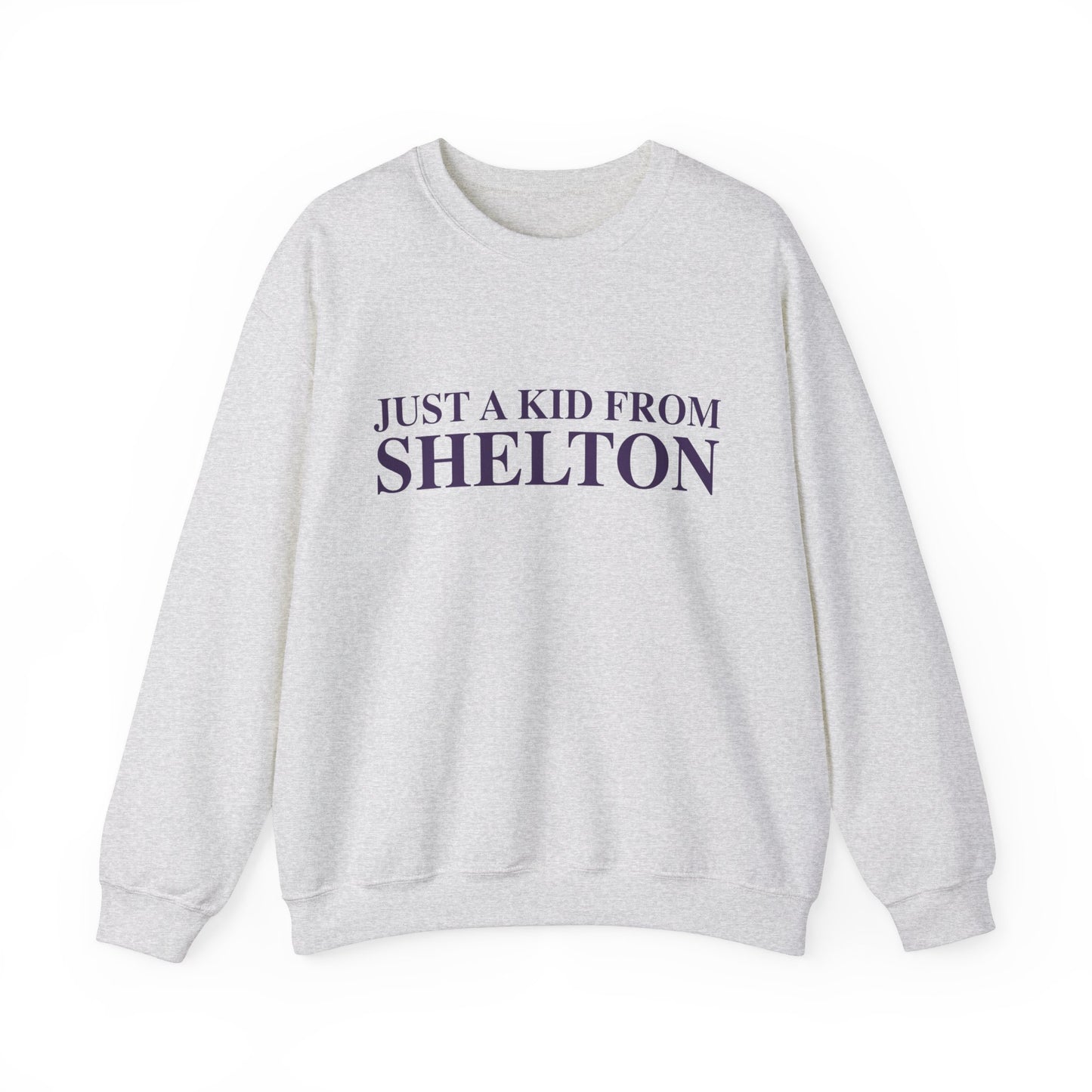 Just a kid from Shelton Unisex Heavy Blend™ Crewneck Sweatshirt