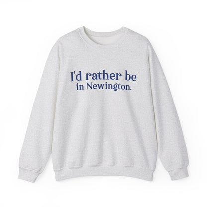 I'd rather be in Newington Unisex Heavy Blend™ Crewneck Sweatshirt
