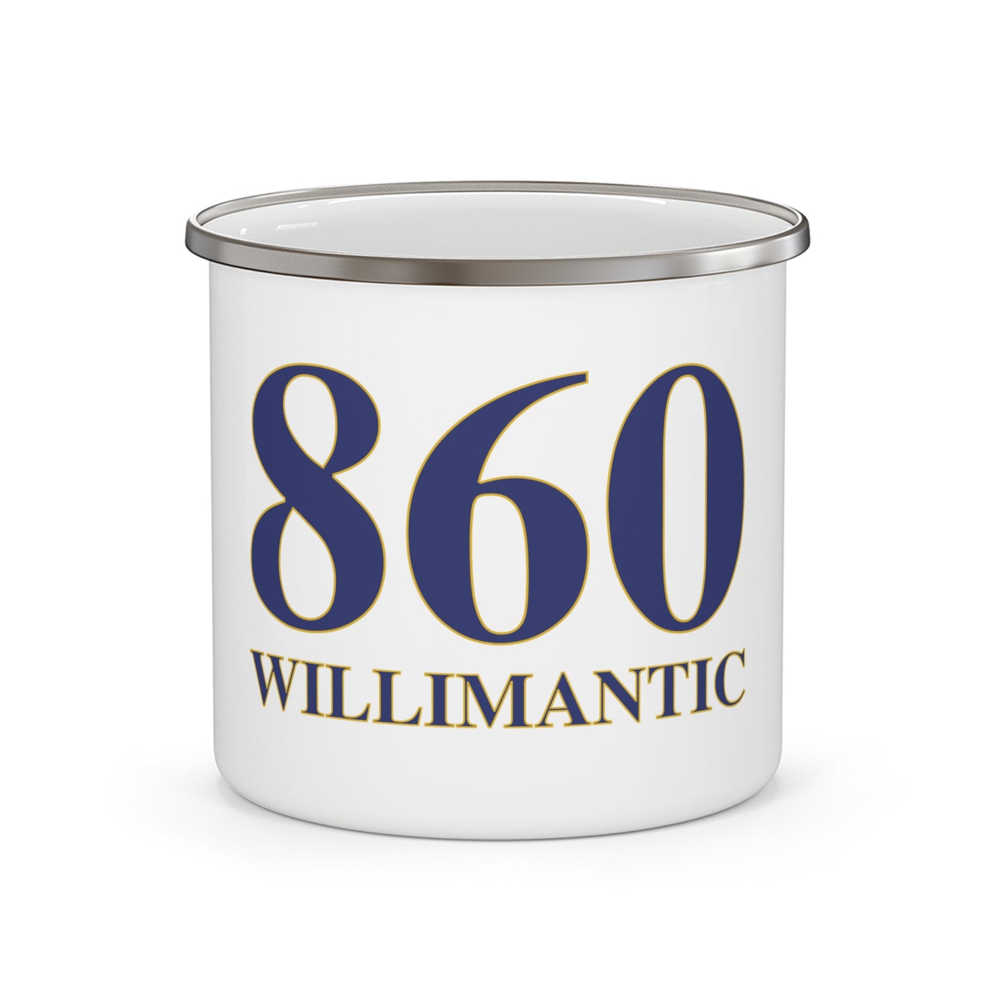 860 Willimantic Enamel Camping Mug