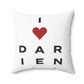 Darien Vision Spun Polyester Square Pillow