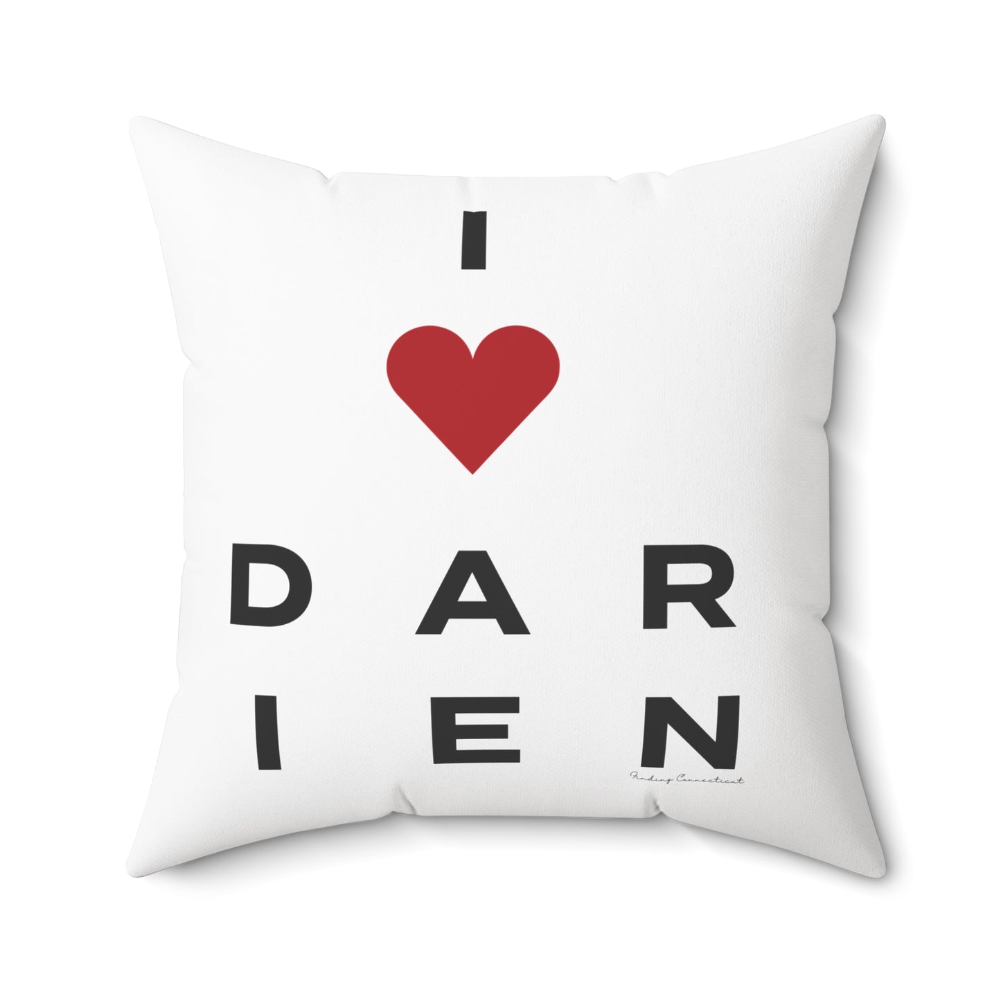 Darien Vision Spun Polyester Square Pillow