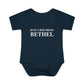 Just a kid from Bethel Infant Baby Rib Bodysuit
