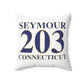 Seymour 203 Connecticut Polyester Square Pillow