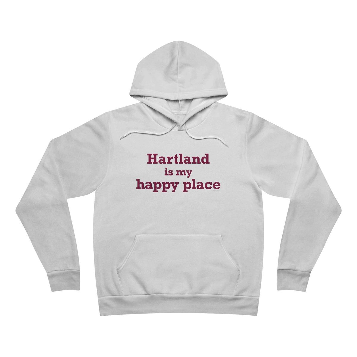 Hartland is My Happy Place Unisex Sponge Fleece Pullover Hoodie