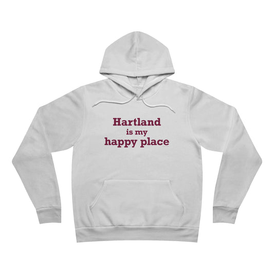 Hartland is My Happy Place Unisex Sponge Fleece Pullover Hoodie
