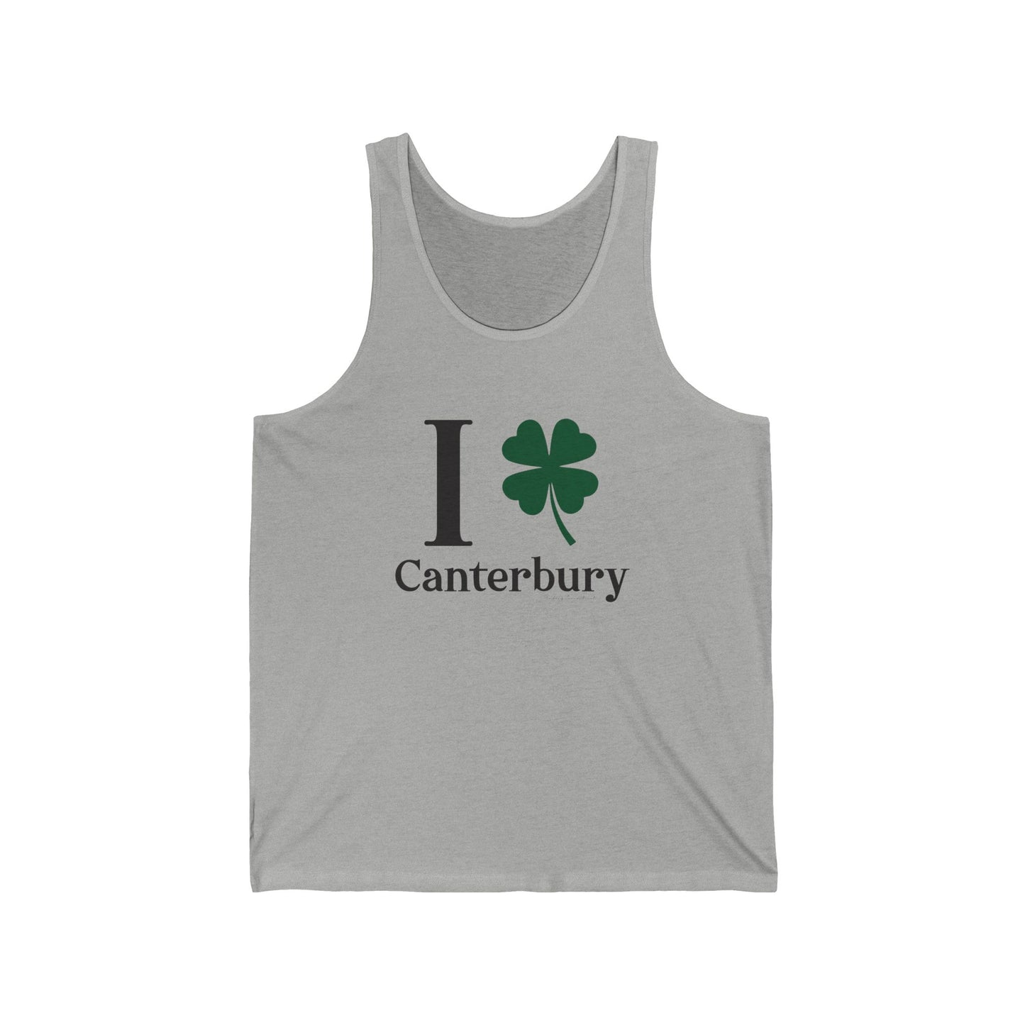 I Clover Canterbury Unisex Jersey Tank Top