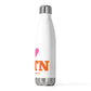 I Heart SHTN 20oz Insulated Bottle