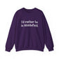 I'd rather be in Middlefield. Unisex Heavy Blend™ Crewneck Sweatshirt