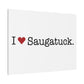 I Heart Saugatuck. Matte Canvas, Stretched, 1.25"