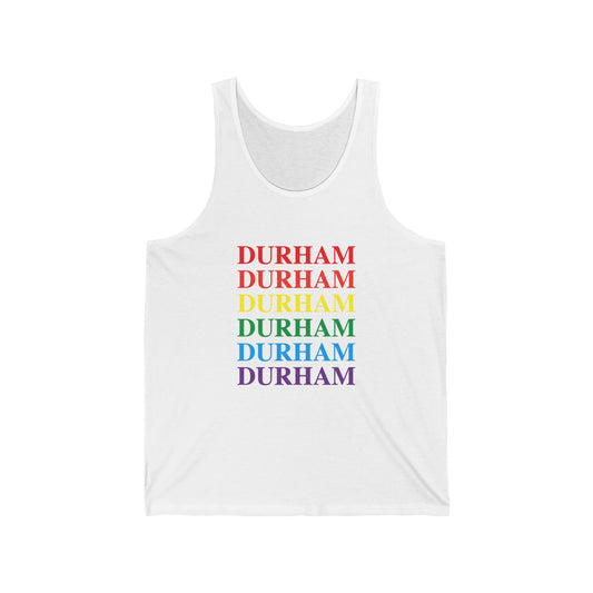 Durham Pride Unisex Jersey Tank