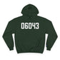06043 Bolton CT Zip Code Champion Hoodie