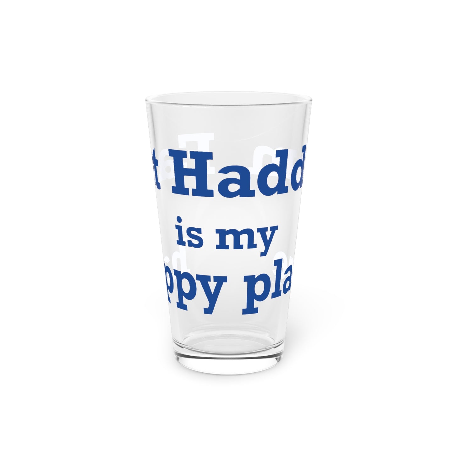 East Haddam is My Happy Place Pint Glass, 16oz