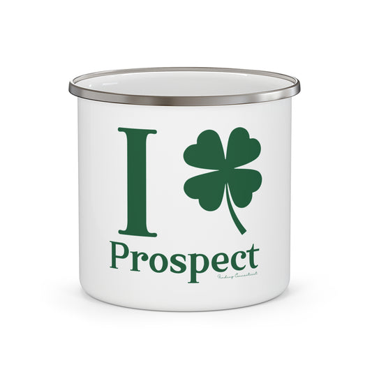 I Clover Prospect Enamel Camping Mug