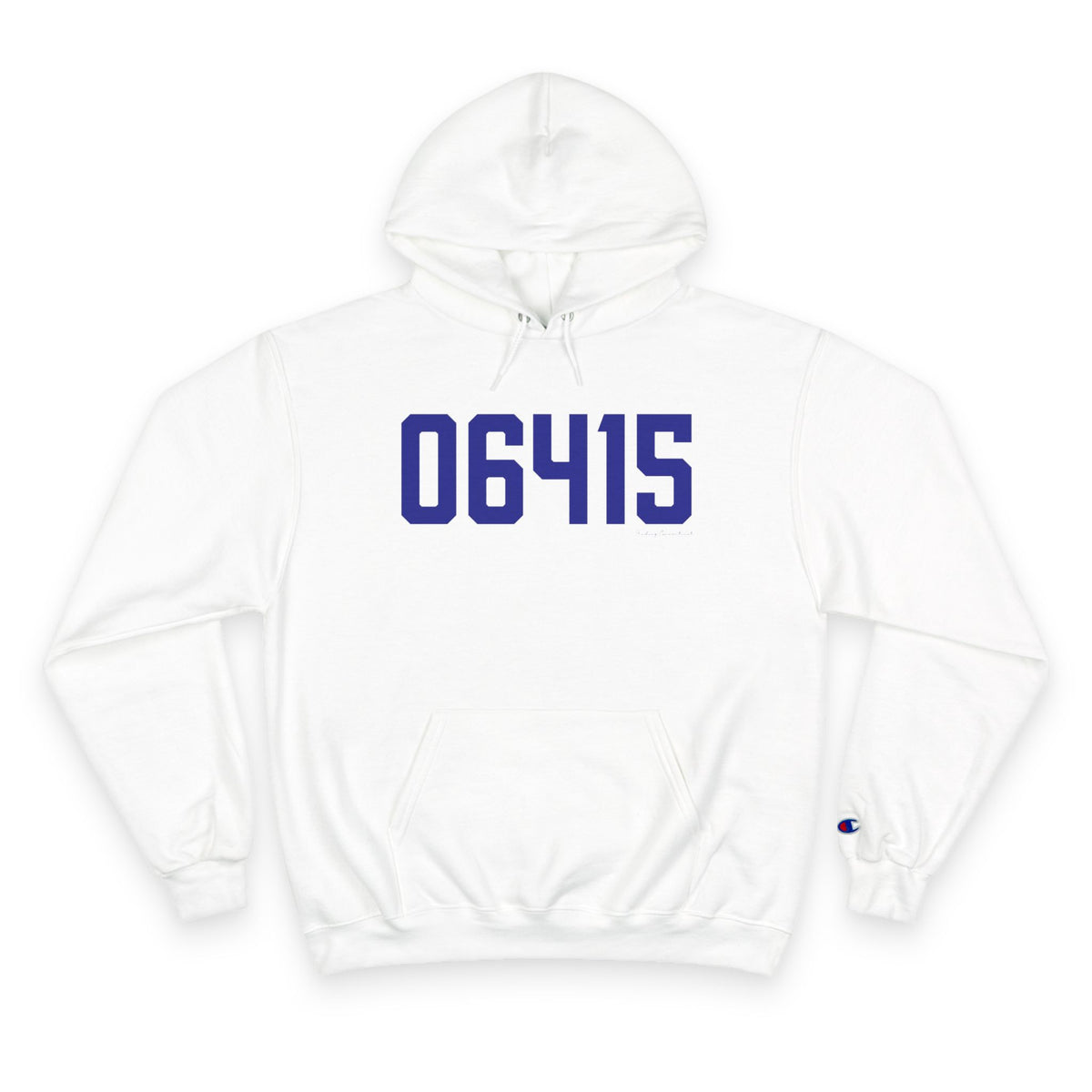06415 Colchester Connecticut Zip Code Champion Hoodie