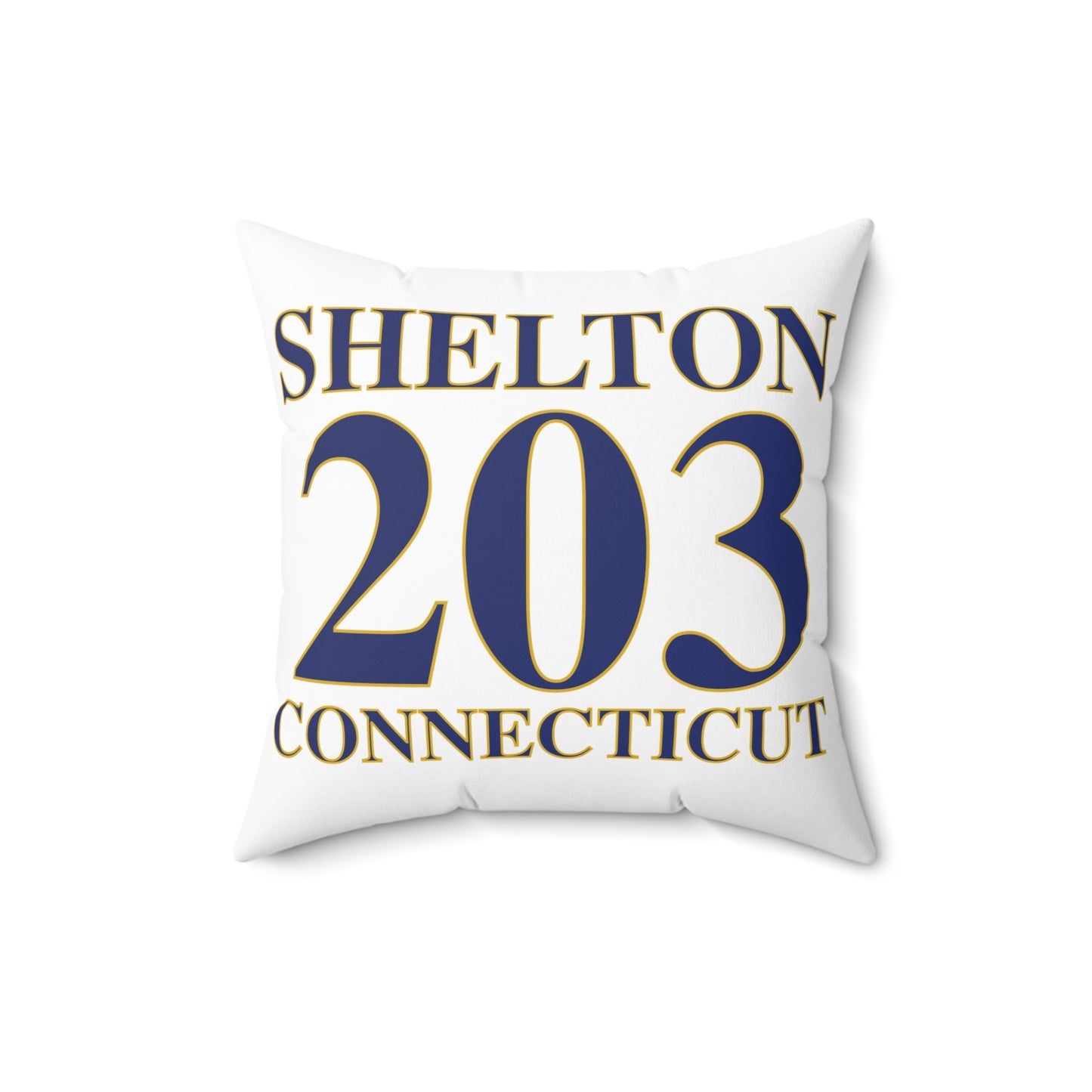 Shelton 203 Connecticut Spun Polyester Square Pillow
