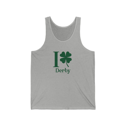 I Clover Derby Unisex Jersey Tank Top