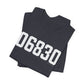 06830 - Greenwich CT Zip Code Unisex Jersey Short Sleeve T-Shirt