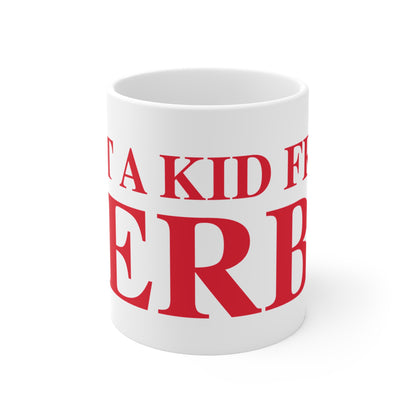 Just a kid from Derby Mug 11oz