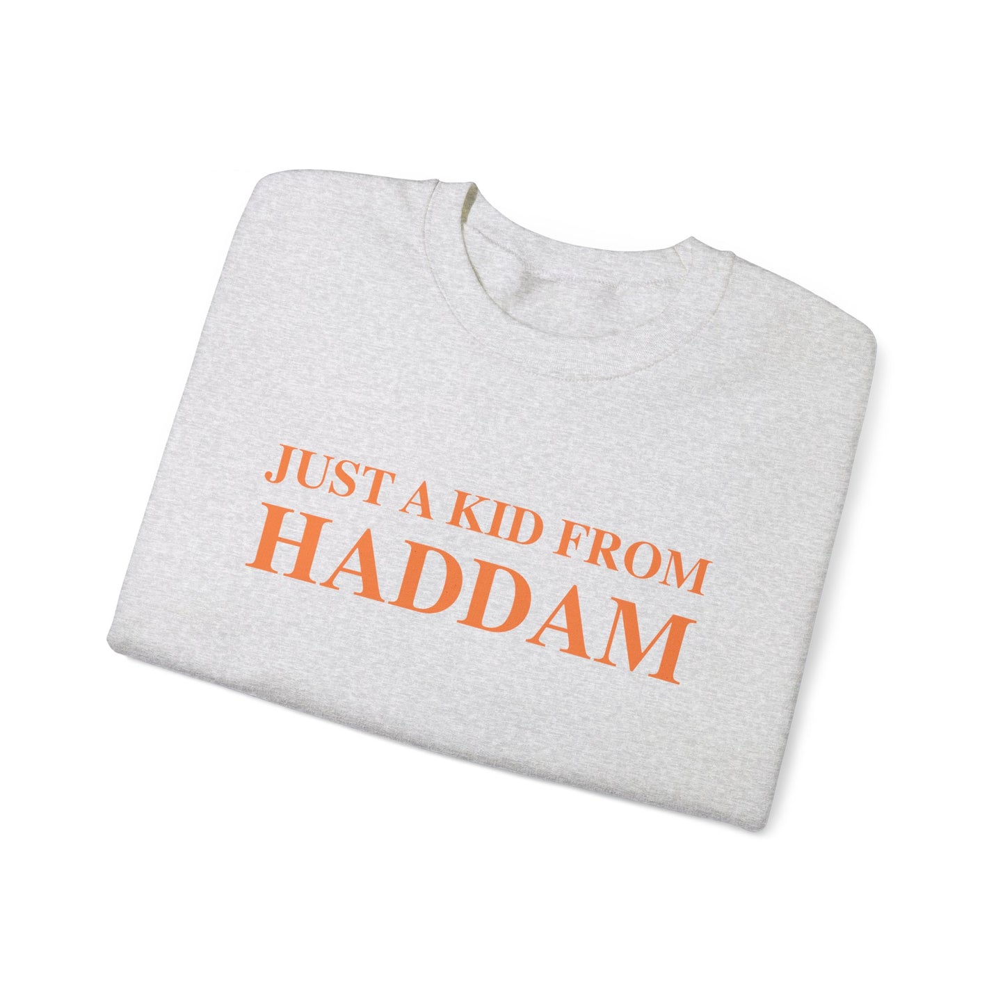 Just a kid from Haddam Unisex Heavy Blend™ Crewneck Sweatshirt