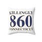 Killingly 860 Connecticut Spun Polyester Square Pillow