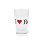I Heart Redding. Pint Glass, 16oz