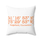 Ridgefield Coordinates Spun Polyester Square Pillow