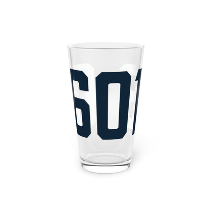 06018 Canaan Connecticut Zip Code Pint Glass, 16oz