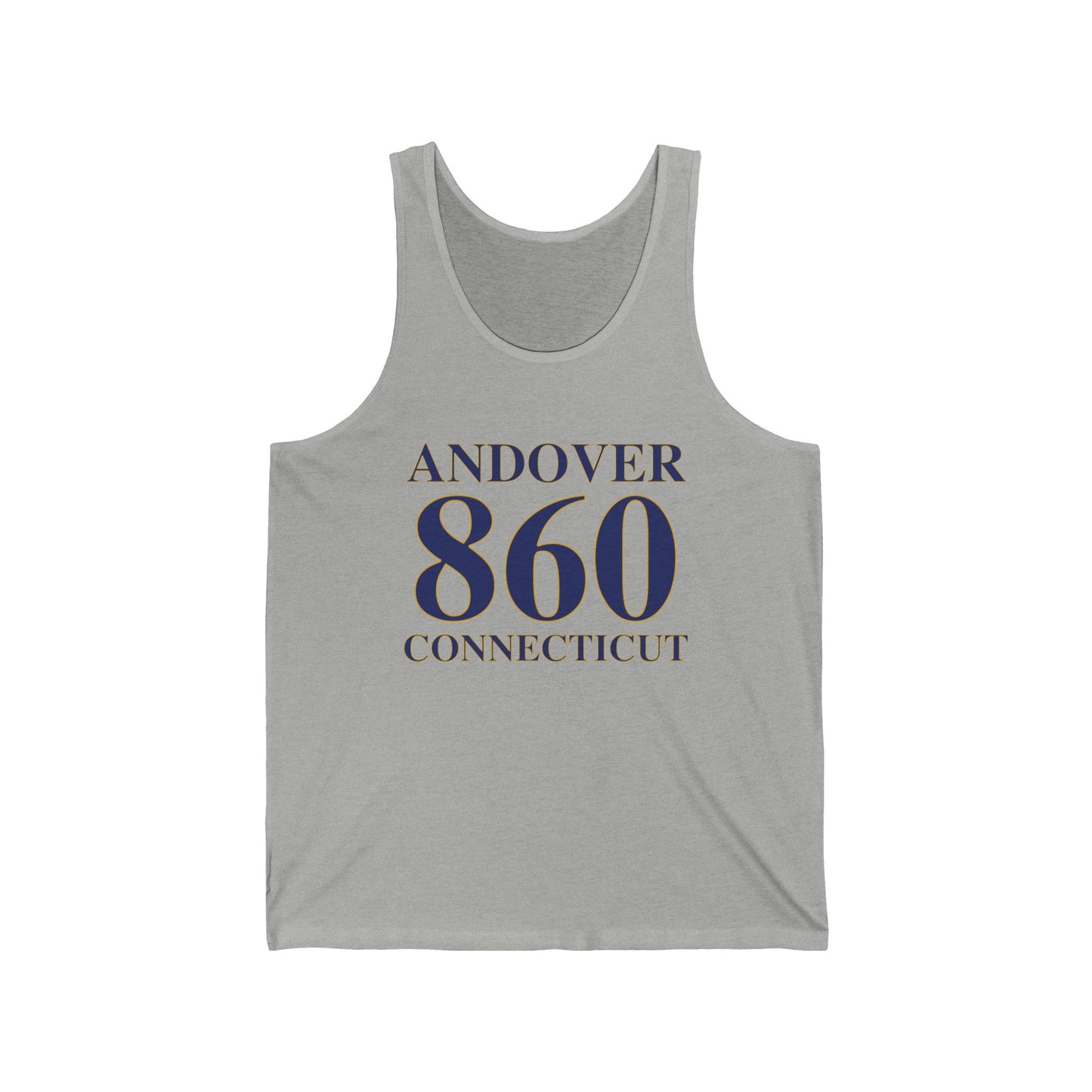 Andover 860 Connecticut Unisex Jersey Tank Top