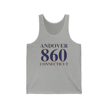 Andover 860 Connecticut Unisex Jersey Tank Top