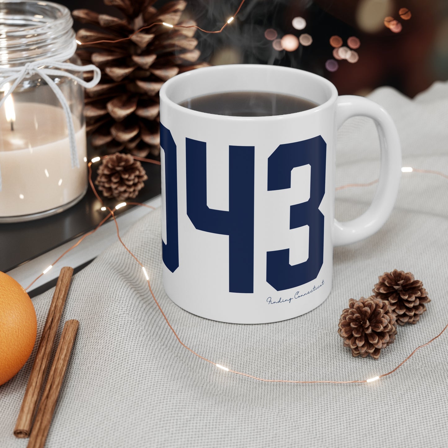 06043 Bolton Connecticut Zip Code Mug 11oz