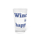 Winchester is My Happy Place Pint Glass, 16oz