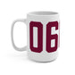 06027 Hartland Connecticut Zip Code Mug 15oz