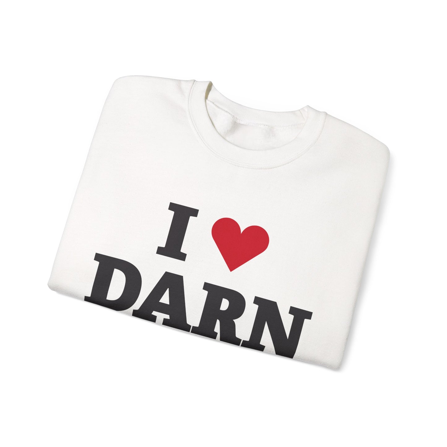 I Heart DARN Unisex Heavy Blend™ Crewneck Sweatshirt