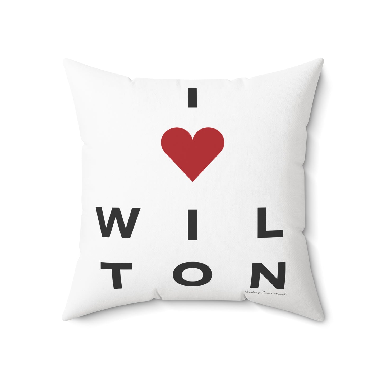 Wilton Vision Spun Polyester Square Pillow