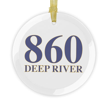 860 Deep River Glass Ornaments