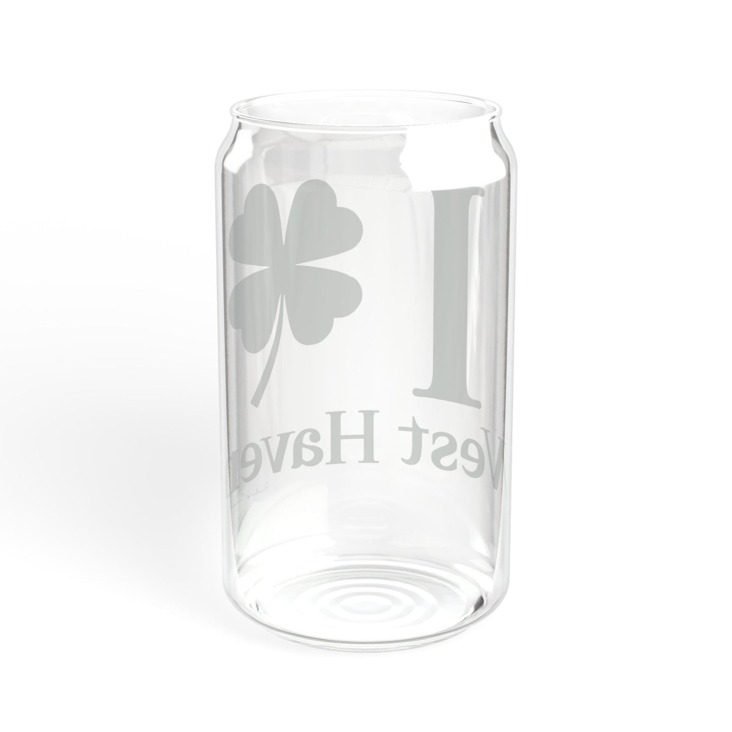 I Clover West Haven Sipper Glass, 16oz